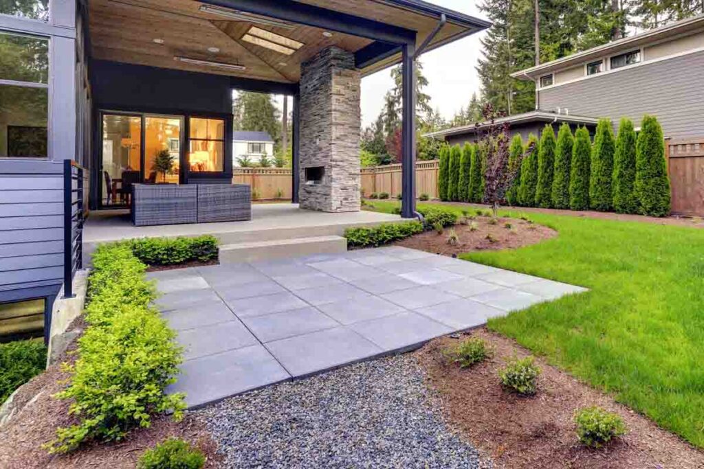 backyard remodel design in kent wa
