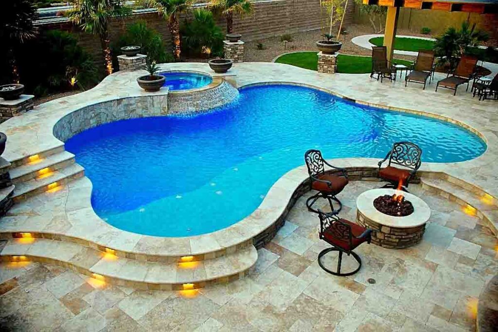 pool backyard remodel with modern design and budget planning tips