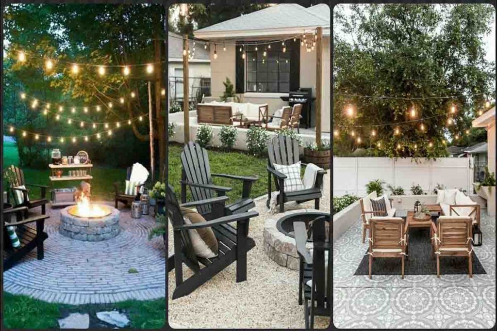 backyard lighting design for seattle homes at night