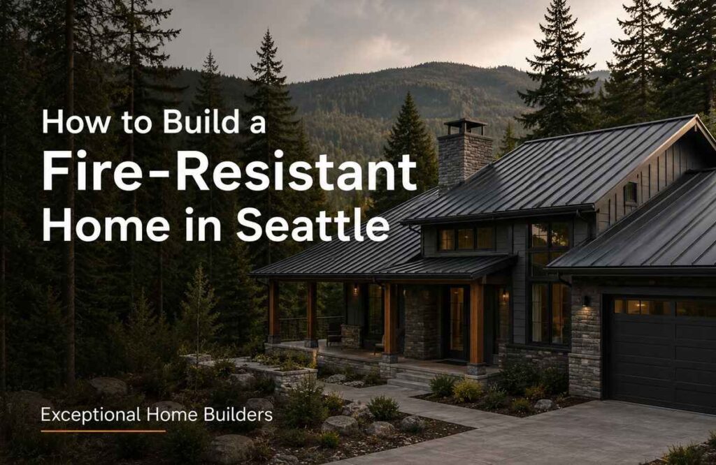 Build a Fire Resistant Home in Seattle