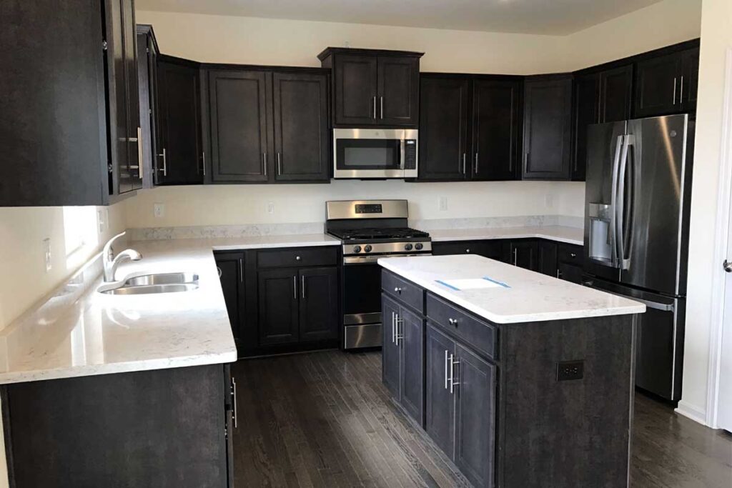 Modern black kitchen cabinets design ideas for Seattle WA homeowners